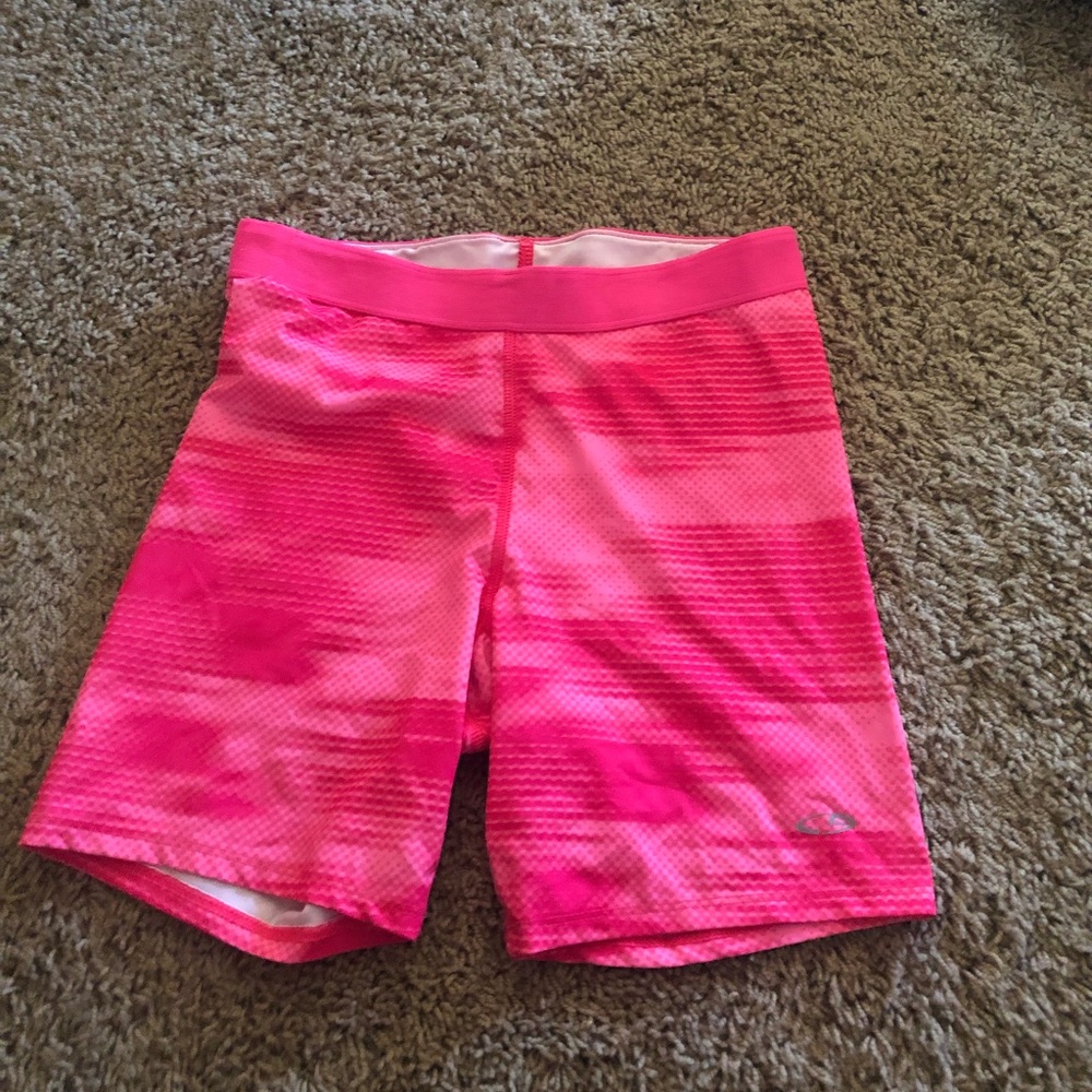 Pink spandex